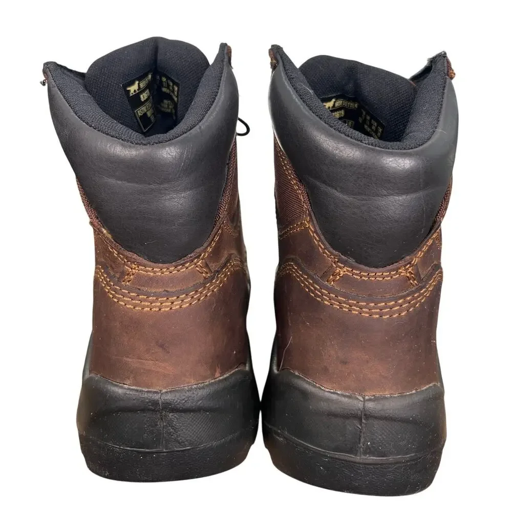 Irish Setter X Red Wing Men’s Ely Brown Steel Toe Work Boot Size US 12